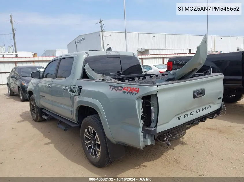 2023 Toyota Tacoma Trd Sport VIN: 3TMCZ5AN7PM546652 Lot: 40582132