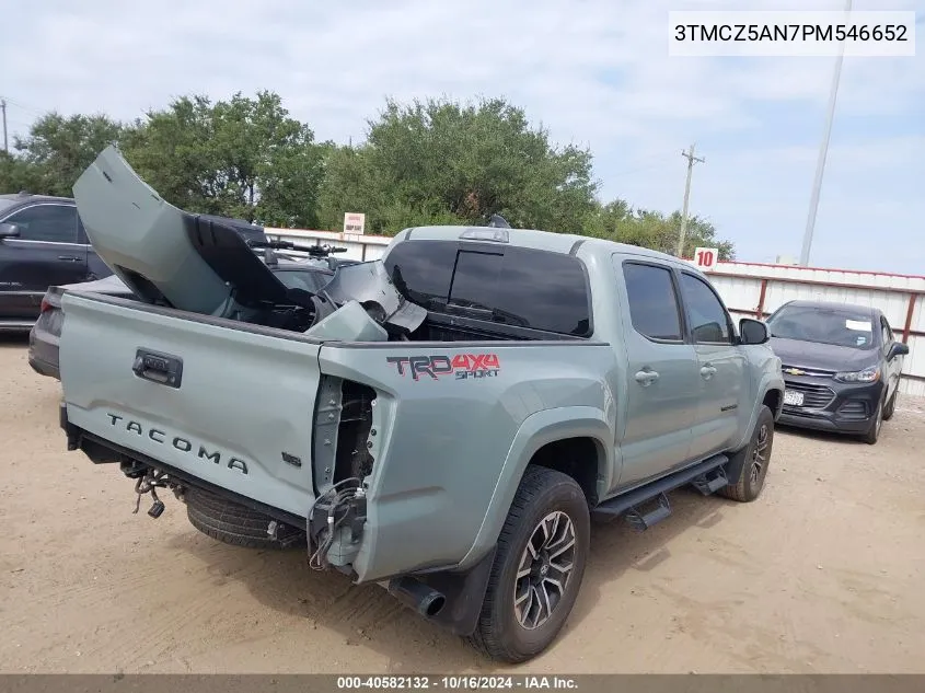 2023 Toyota Tacoma Trd Sport VIN: 3TMCZ5AN7PM546652 Lot: 40582132