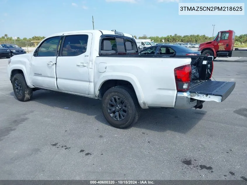 2023 Toyota Tacoma Sr5 V6 VIN: 3TMAZ5CN2PM218625 Lot: 40600320