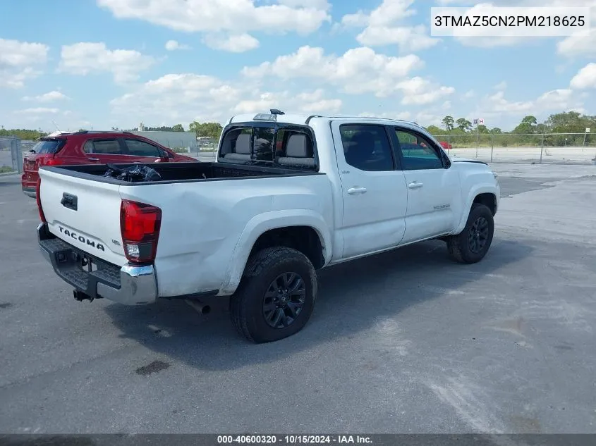 2023 Toyota Tacoma Sr5 V6 VIN: 3TMAZ5CN2PM218625 Lot: 40600320