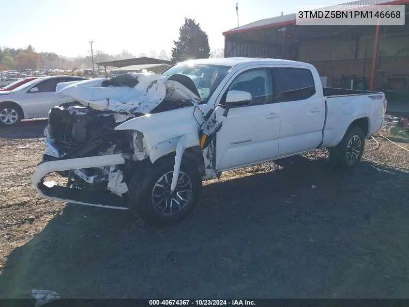 2023 Toyota Tacoma Trd Sport VIN: 3TMDZ5BN1PM146668 Lot: 40674367