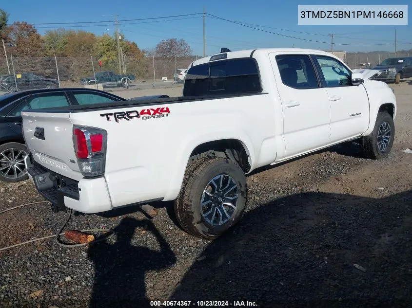 2023 Toyota Tacoma Trd Sport VIN: 3TMDZ5BN1PM146668 Lot: 40674367