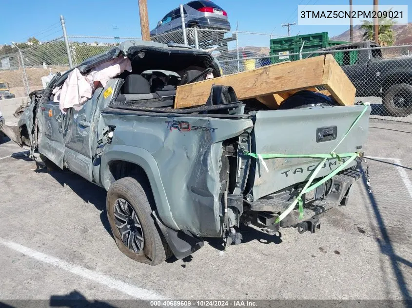 2023 Toyota Tacoma Trd Sport VIN: 3TMAZ5CN2PM209021 Lot: 40689609