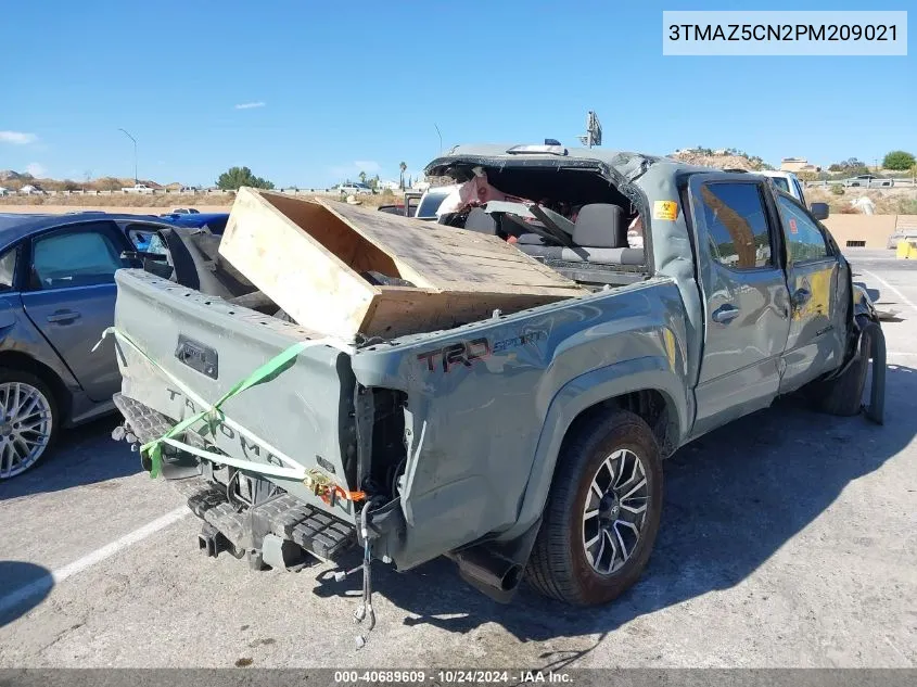 2023 Toyota Tacoma Trd Sport VIN: 3TMAZ5CN2PM209021 Lot: 40689609