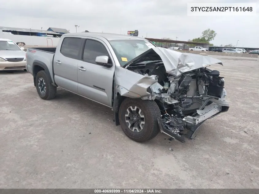 2023 Toyota Tacoma Trd Off Road VIN: 3TYCZ5AN2PT161648 Lot: 40695999