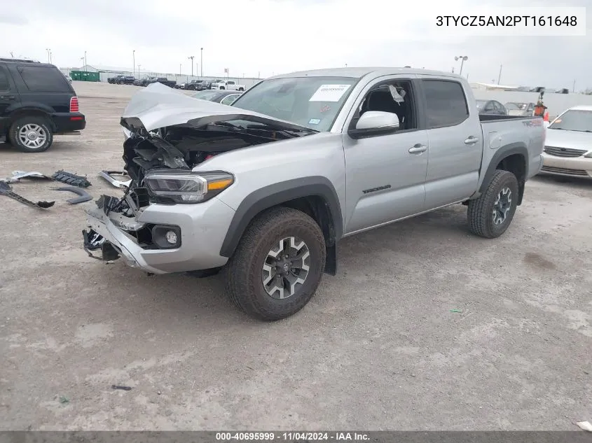 2023 Toyota Tacoma Trd Off Road VIN: 3TYCZ5AN2PT161648 Lot: 40695999