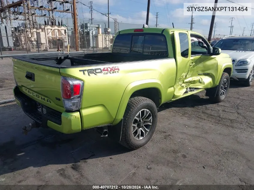 2023 Toyota Tacoma Access Cab/Sr/Sr5/Trd Sport/Trd Off Road VIN: 3TYSZ5ANXPT131454 Lot: 40707212