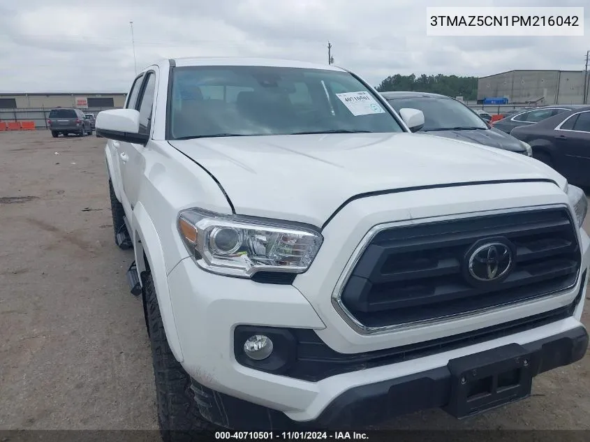 2023 Toyota Tacoma Sr5 V6 VIN: 3TMAZ5CN1PM216042 Lot: 40710501