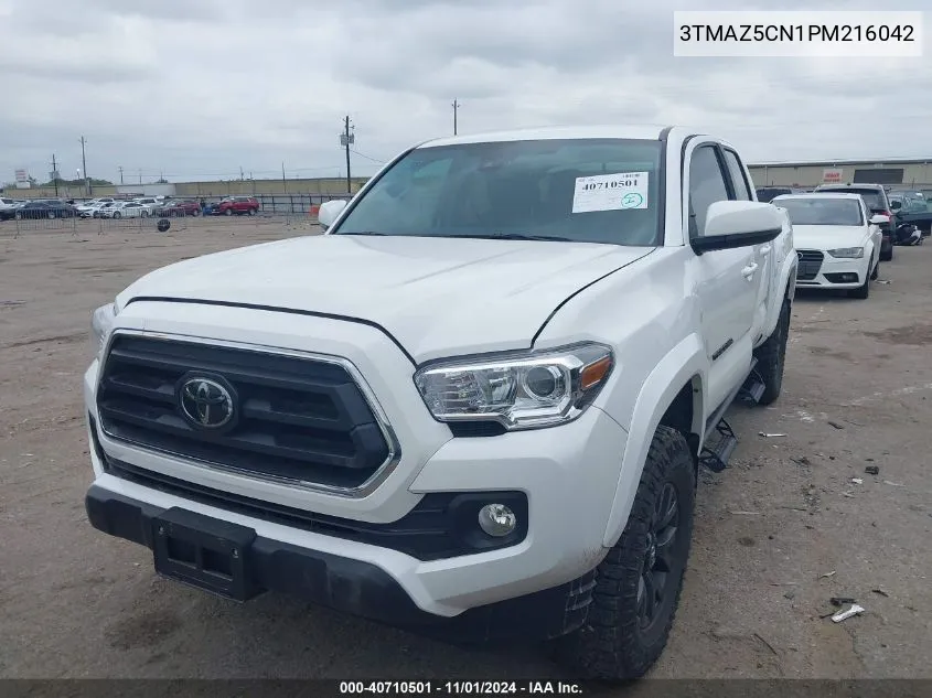 2023 Toyota Tacoma Sr5 V6 VIN: 3TMAZ5CN1PM216042 Lot: 40710501