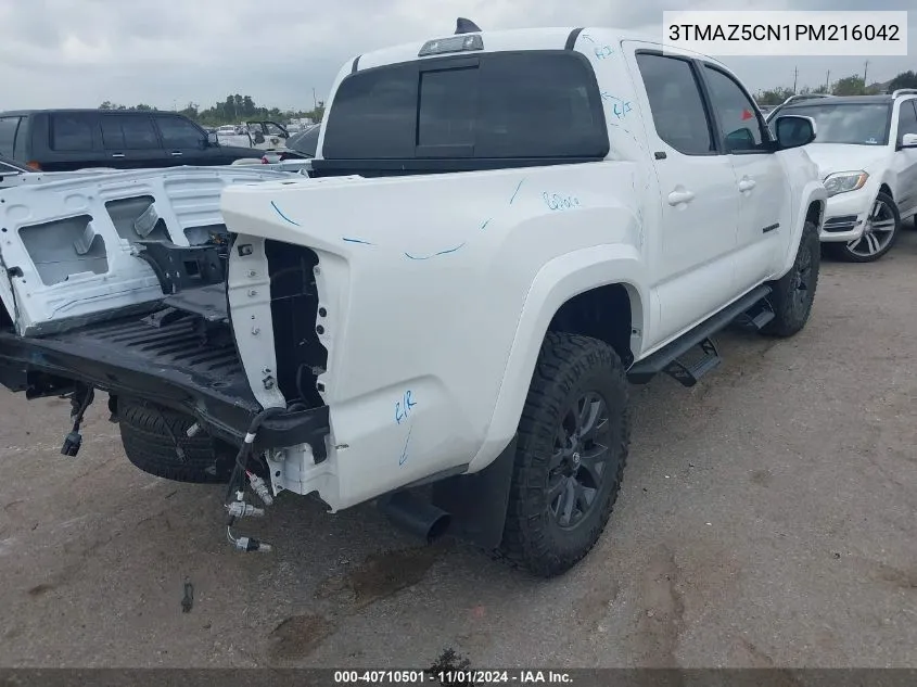 2023 Toyota Tacoma Sr5 V6 VIN: 3TMAZ5CN1PM216042 Lot: 40710501