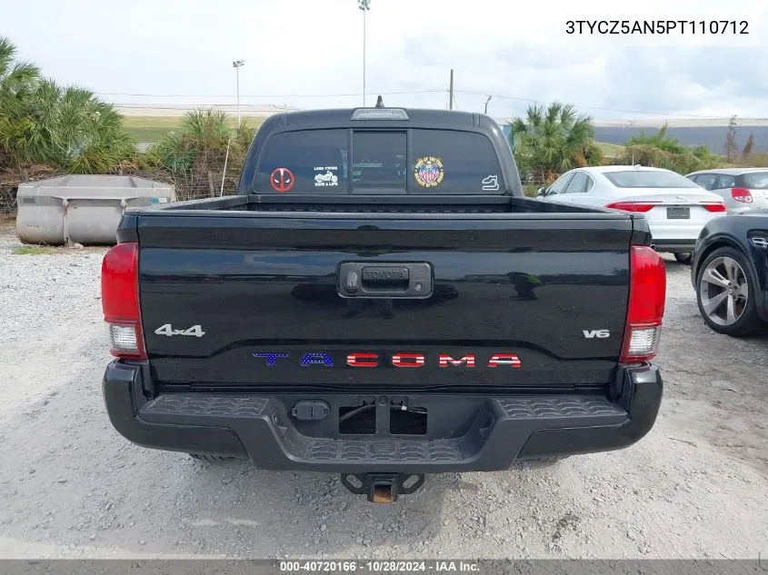 3TYCZ5AN5PT110712 2023 Toyota Tacoma Sr V6