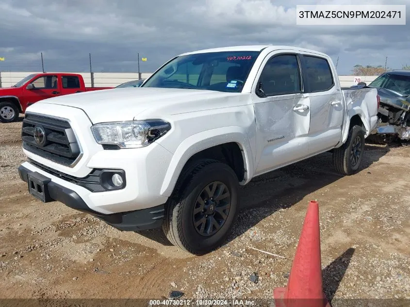 2023 Toyota Tacoma Sr5 V6 VIN: 3TMAZ5CN9PM202471 Lot: 40730212