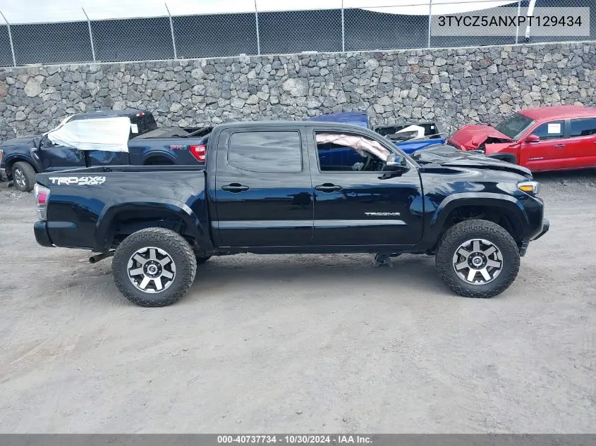 2023 Toyota Tacoma Sr V6/Sr5 V6/Trail Edition/Trd Off Road/Trd Pro/Trd Sport VIN: 3TYCZ5ANXPT129434 Lot: 40737734