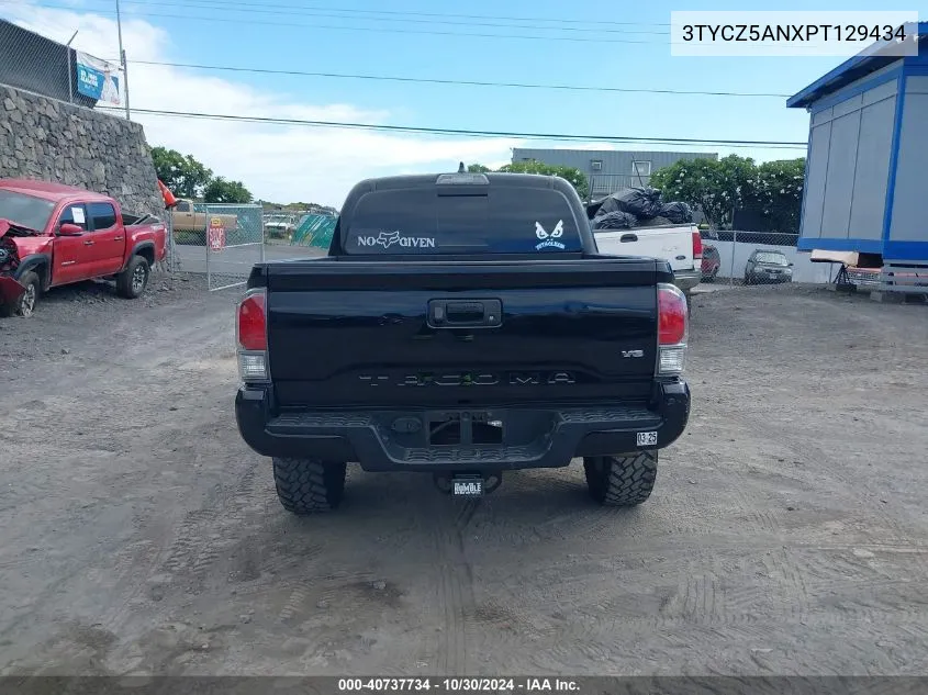 2023 Toyota Tacoma Sr V6/Sr5 V6/Trail Edition/Trd Off Road/Trd Pro/Trd Sport VIN: 3TYCZ5ANXPT129434 Lot: 40737734