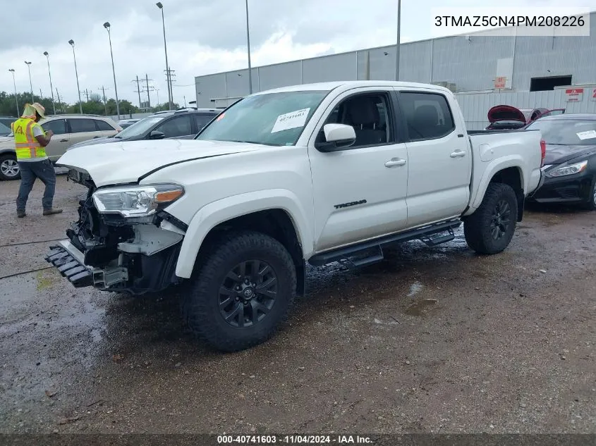 2023 Toyota Tacoma Sr5 V6 VIN: 3TMAZ5CN4PM208226 Lot: 40741603