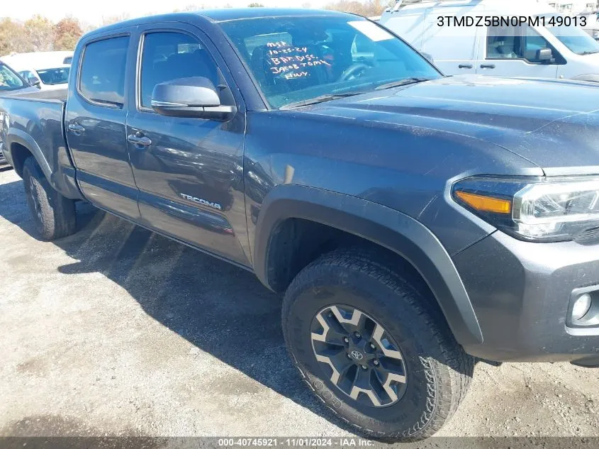 2023 Toyota Tacoma Trd Off Road VIN: 3TMDZ5BN0PM149013 Lot: 40745921