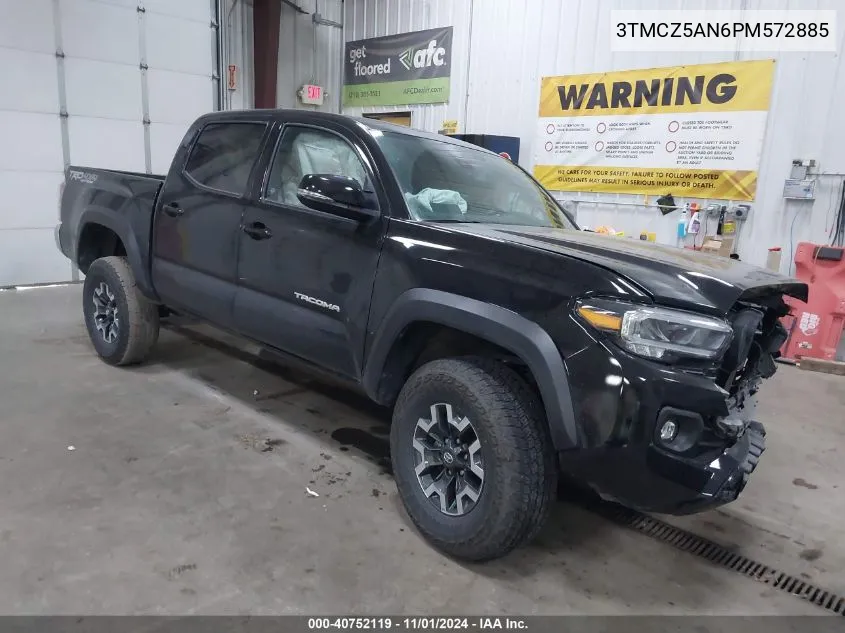 2023 Toyota Tacoma Trd Off Road VIN: 3TMCZ5AN6PM572885 Lot: 40752119