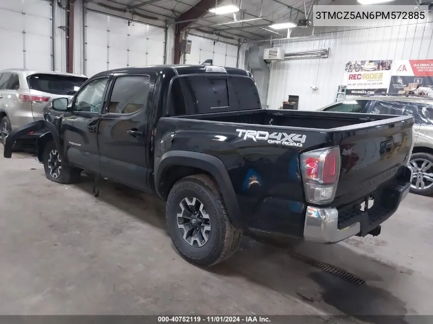 2023 Toyota Tacoma Trd Off Road VIN: 3TMCZ5AN6PM572885 Lot: 40752119