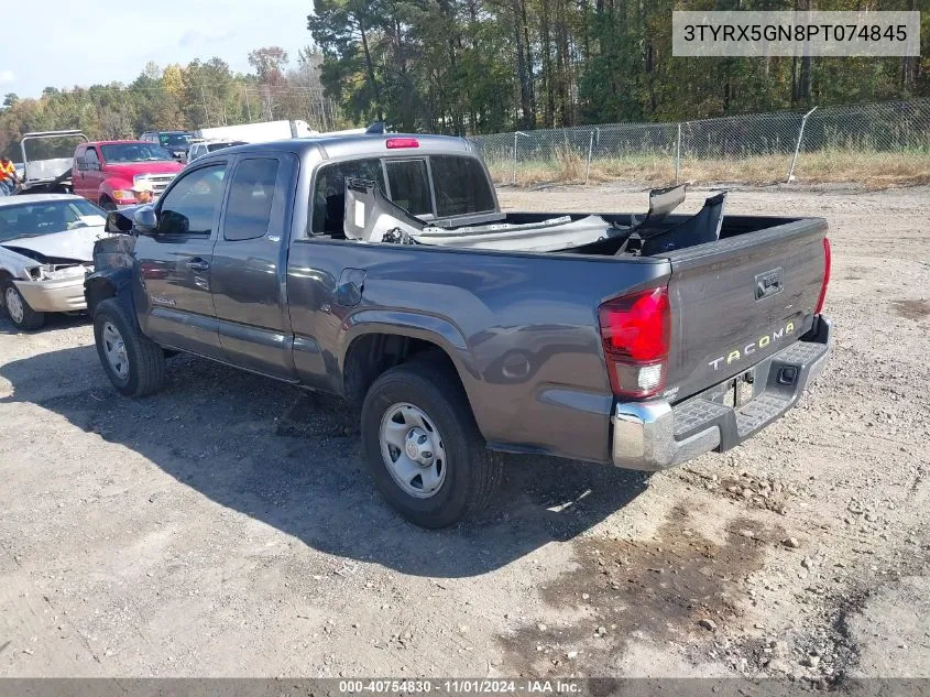 2023 Toyota Tacoma Sr5 VIN: 3TYRX5GN8PT074845 Lot: 40754830