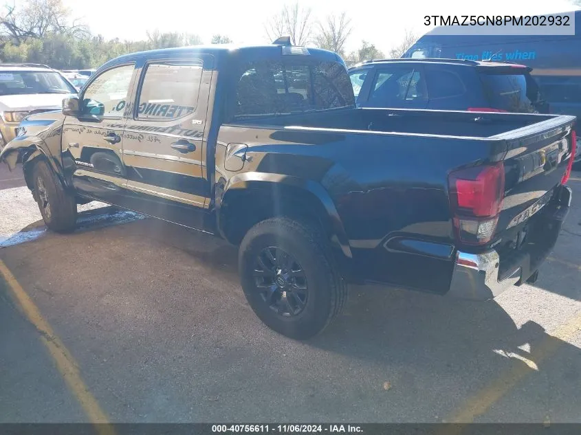 2023 Toyota Tacoma Sr5 V6 VIN: 3TMAZ5CN8PM202932 Lot: 40756611