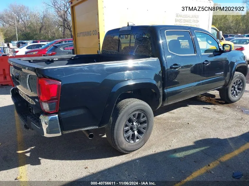 2023 Toyota Tacoma Sr5 V6 VIN: 3TMAZ5CN8PM202932 Lot: 40756611