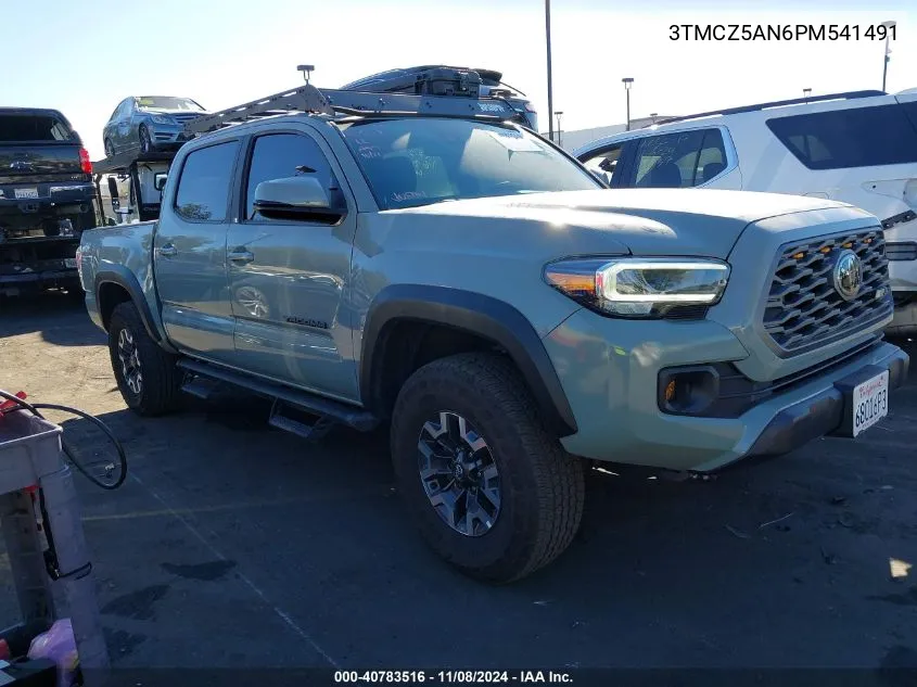 2023 Toyota Tacoma Trd Off Road VIN: 3TMCZ5AN6PM541491 Lot: 40783516