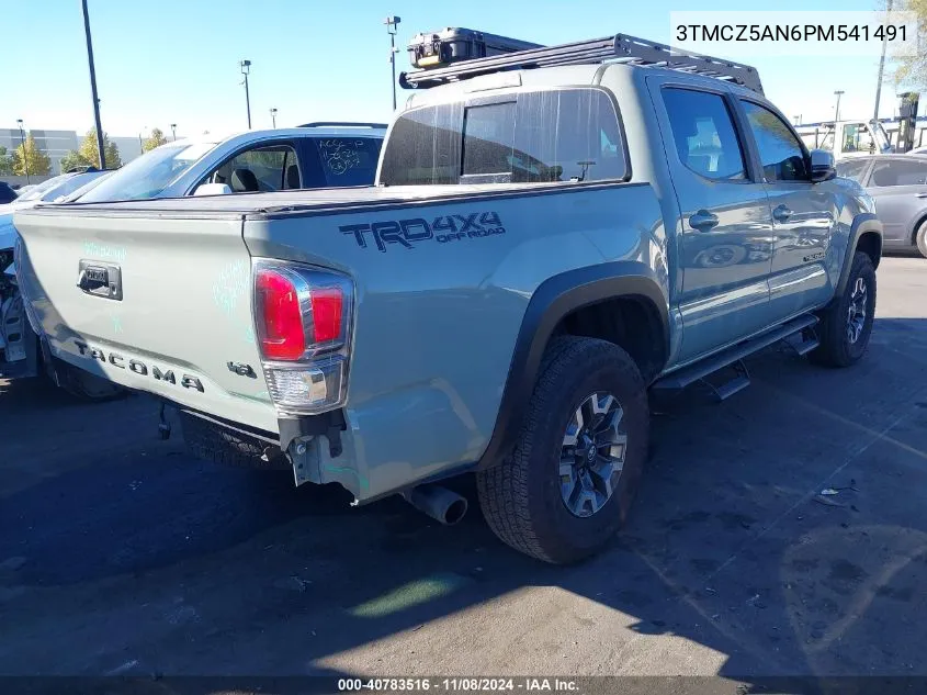 2023 Toyota Tacoma Trd Off Road VIN: 3TMCZ5AN6PM541491 Lot: 40783516