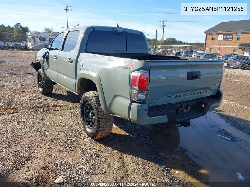 2023 Toyota Tacoma Trd Sport VIN: 3TYCZ5AN5P1121256 Lot: 40829503