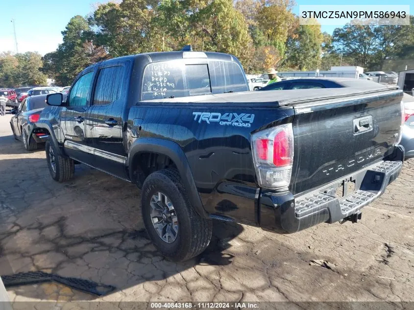 2023 Toyota Tacoma Trd Off Road VIN: 3TMCZ5AN9PM586943 Lot: 40843168