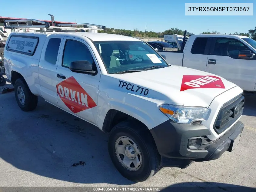 2023 Toyota Tacoma Sr VIN: 3TYRX5GN5PT073667 Lot: 40856747