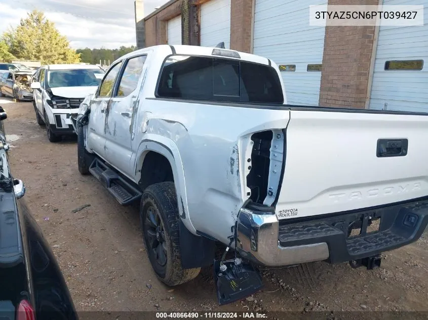 2023 Toyota Tacoma Sr5 V6 VIN: 3TYAZ5CN6PT039427 Lot: 40866490