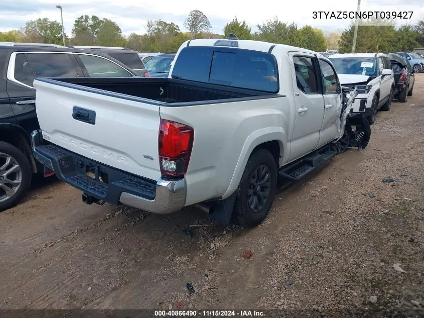 2023 Toyota Tacoma Sr5 V6 VIN: 3TYAZ5CN6PT039427 Lot: 40866490