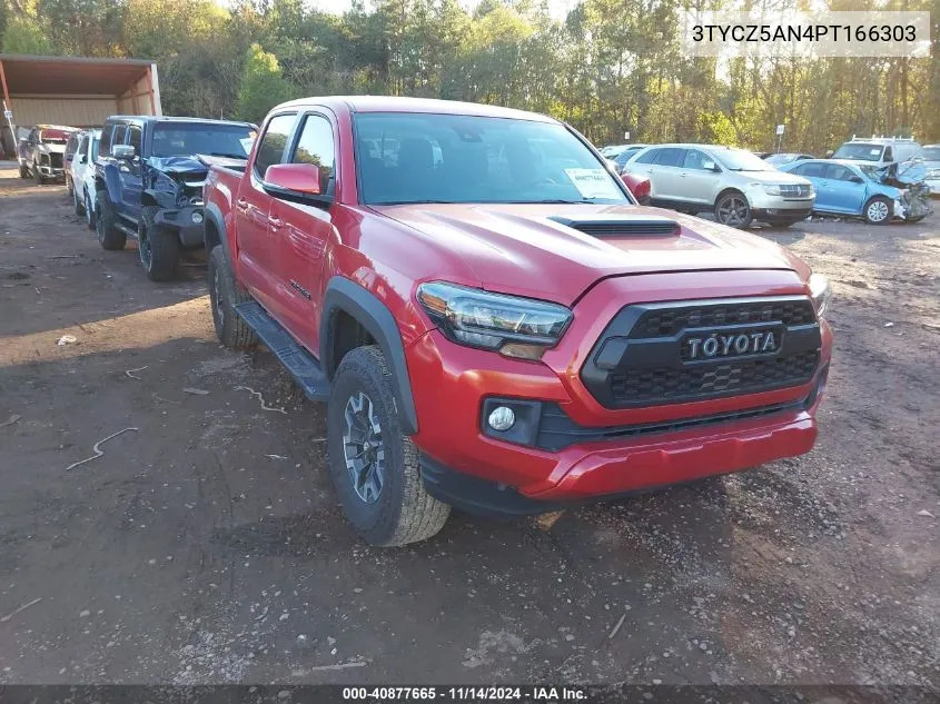 2023 Toyota Tacoma Trd Off Road VIN: 3TYCZ5AN4PT166303 Lot: 40877665