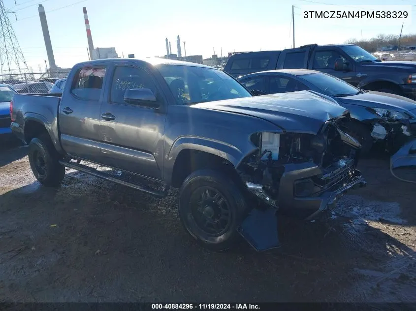 2023 Toyota Tacoma Sr V6 VIN: 3TMCZ5AN4PM538329 Lot: 40884296