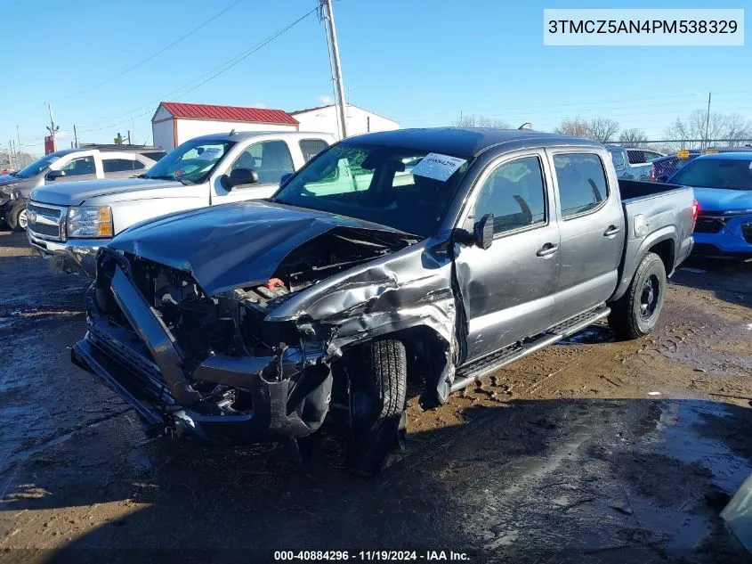 2023 Toyota Tacoma Sr V6 VIN: 3TMCZ5AN4PM538329 Lot: 40884296