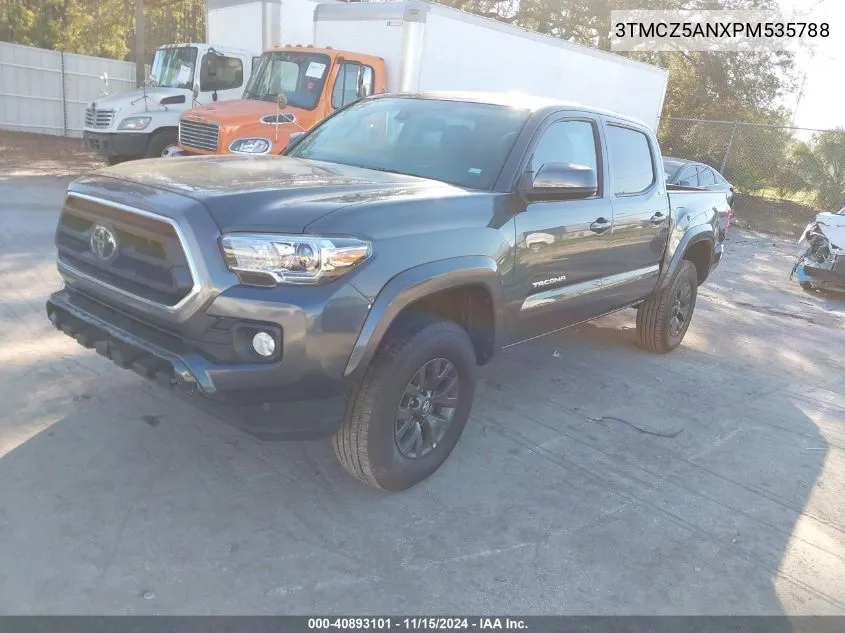 2023 Toyota Tacoma Sr5 V6 VIN: 3TMCZ5ANXPM535788 Lot: 40893101