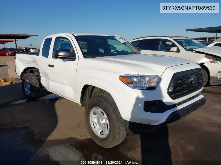 2023 Toyota Tacoma Sr VIN: 3TYRX5GNXPT089539 Lot: 40894916