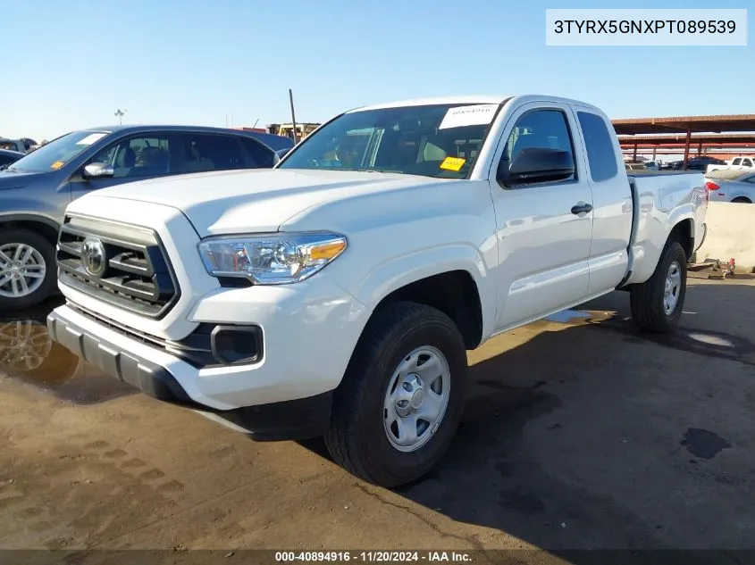 2023 Toyota Tacoma Sr VIN: 3TYRX5GNXPT089539 Lot: 40894916