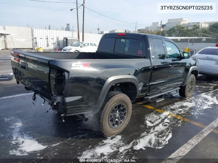 2023 Toyota Tacoma Sr5 V6 VIN: 3TYRZ5CN0PT025235 Lot: 40905075