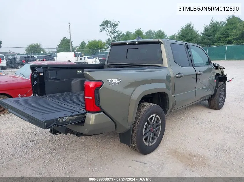 3TMLB5JN5RM012590 2024 Toyota Tacoma Trd Sport