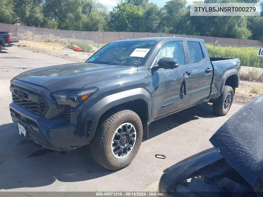 2024 Toyota Tacoma Trd Off Road VIN: 3TYLB5JN5RT000279 Lot: 40071310