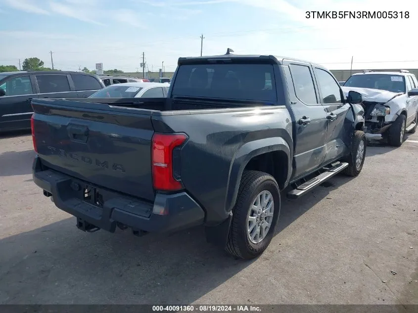 3TMKB5FN3RM005318 2024 Toyota Tacoma Sr5