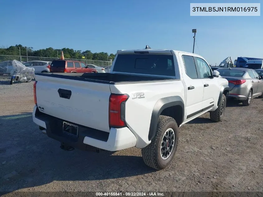 2024 Toyota Tacoma Trd Off Road VIN: 3TMLB5JN1RM016975 Lot: 40155841