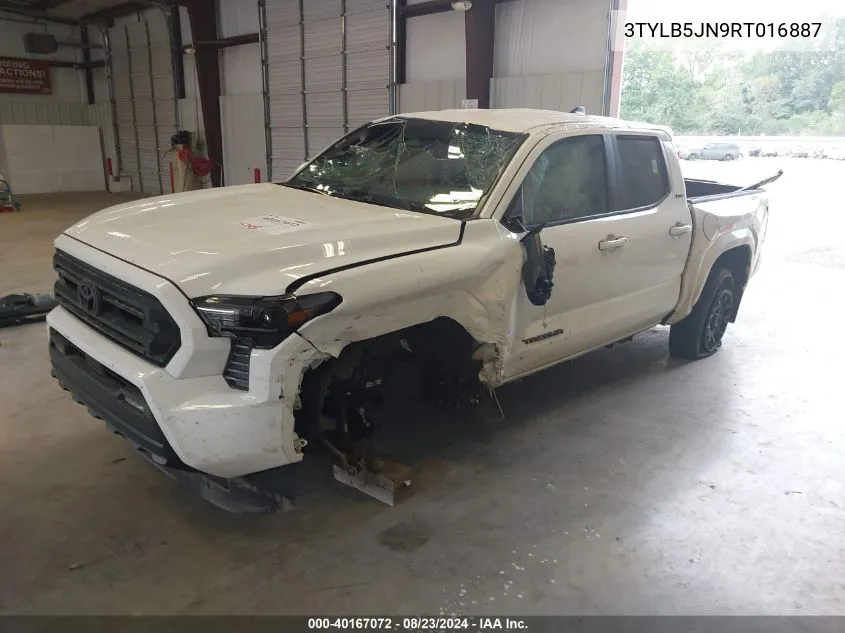 2024 Toyota Tacoma Sr5 VIN: 3TYLB5JN9RT016887 Lot: 40167072