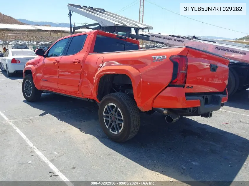 2024 Toyota Tacoma Trd Sport VIN: 3TYLB5JN7RT029282 Lot: 40282956