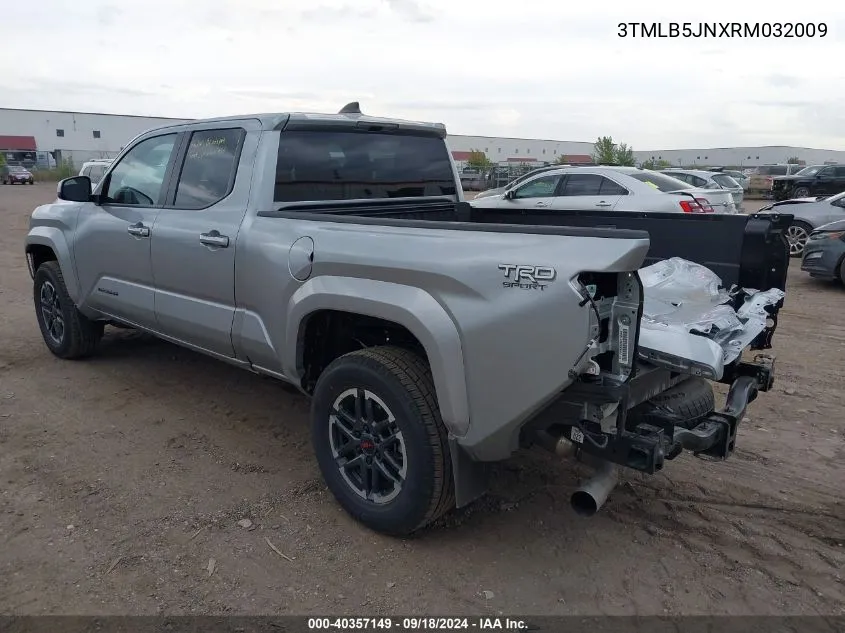 2024 Toyota Tacoma Double Cab/Sr5/Trd Sport/ VIN: 3TMLB5JNXRM032009 Lot: 40357149