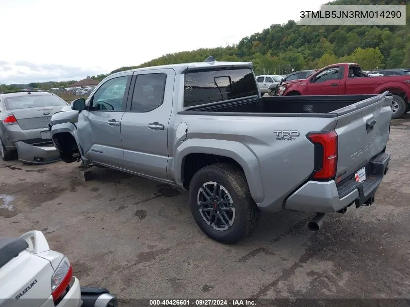 3TMLB5JN3RM014290 2024 Toyota Tacoma Trd Sport