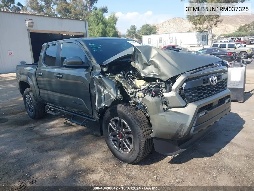 2024 Toyota Tacoma Trd Sport VIN: 3TMLB5JN1RM037325 Lot: 40490042