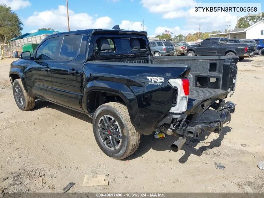 3TYKB5FN3RT006568 2024 Toyota Tacoma Trd Sport