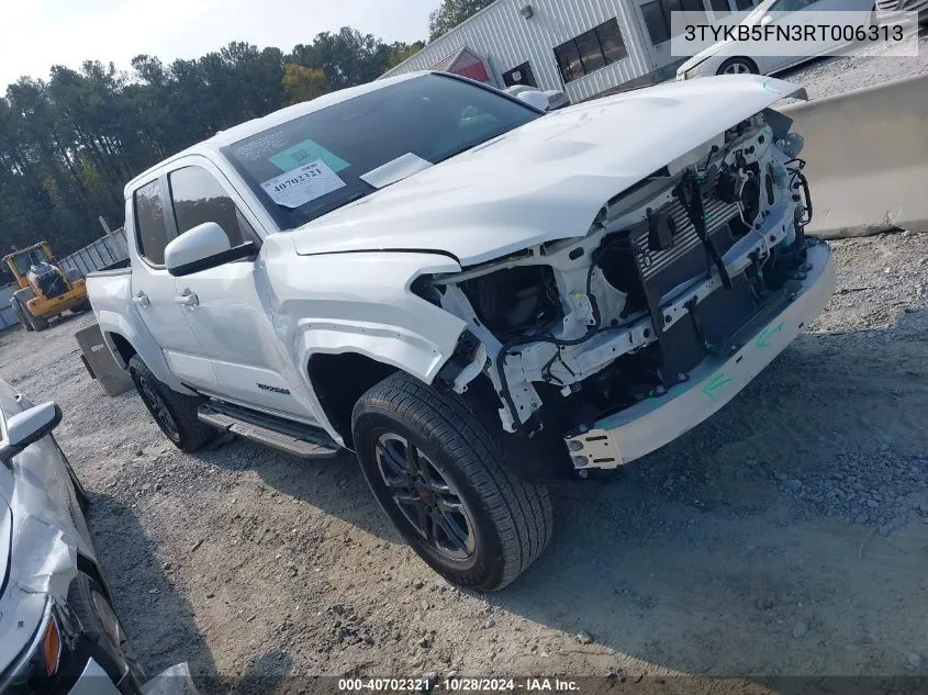 3TYKB5FN3RT006313 2024 Toyota Tacoma Trd Sport